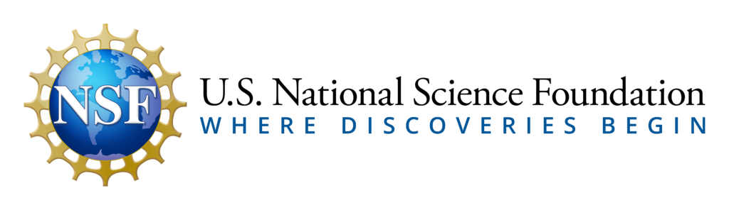 NSF circular logo with headline: U.S. National Science Foundation: Where Discoveries Begin