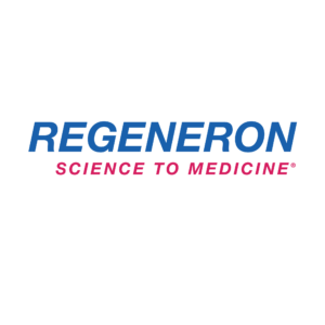 Regeneron logo on white background